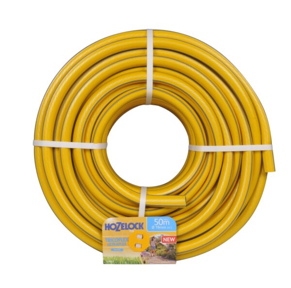 Hozelock Tricoflex Ultraflex Hose, Yellow, 19 mm x 50 m