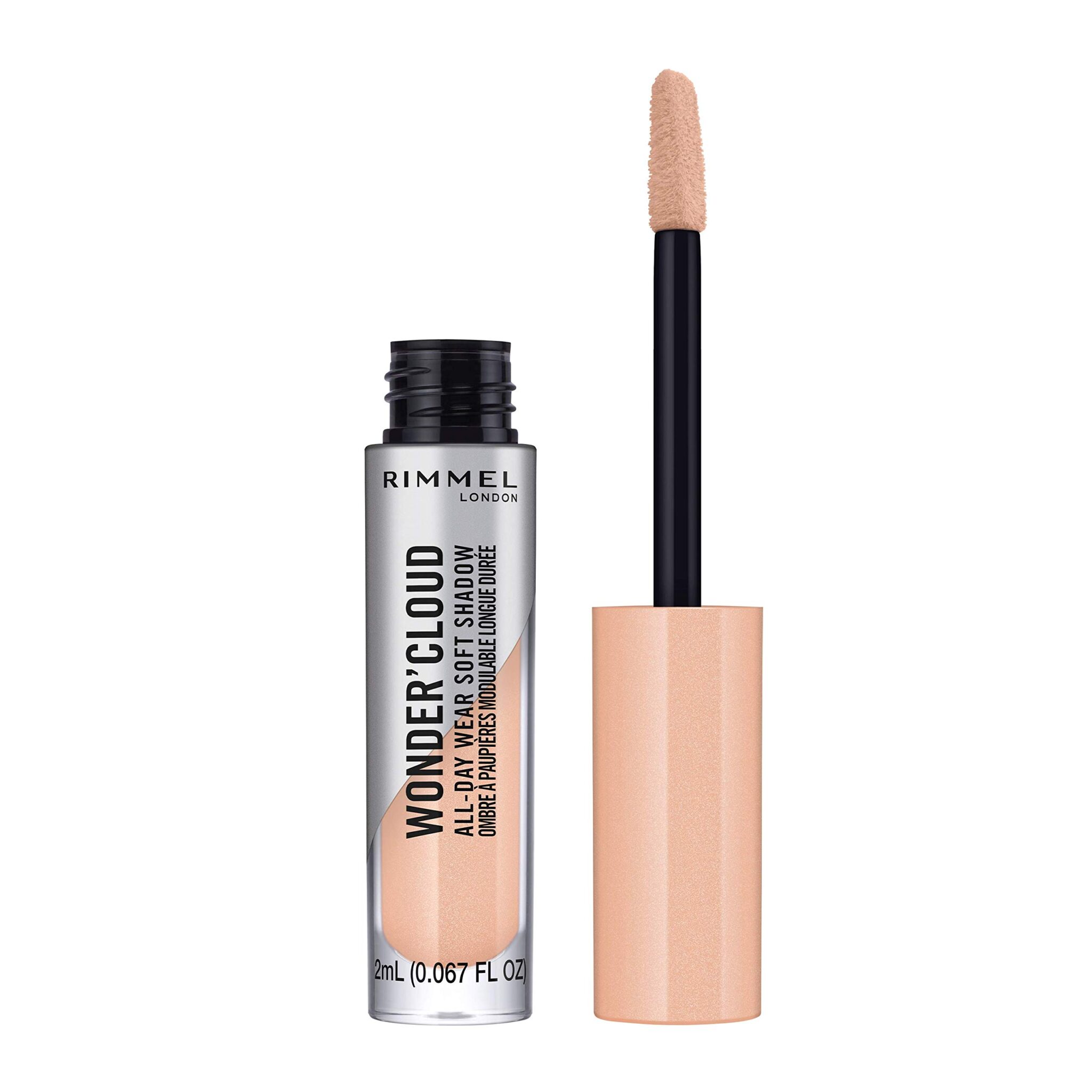 Rimmel London Wonder'Cloud Liquid Eyeshadow, 005 Chilled Peach