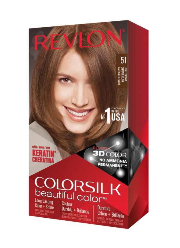 Revlon - Dye No Ammonia Colorsilk Revlon Light brown