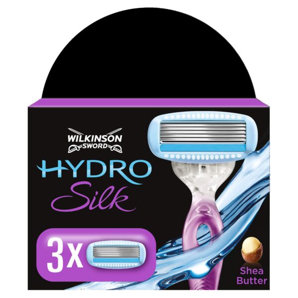 Hydro Silk Blades for Women, 3 blades