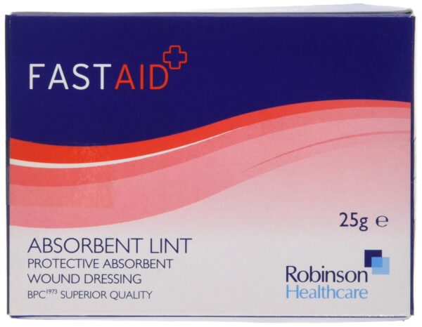 Robinson Fast Aid 7161 Abosrbent Lint 25g