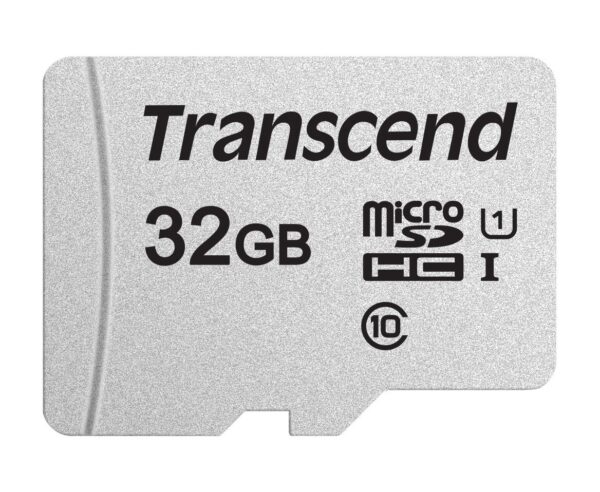 Transcend 32GB microSDXC 300S Class 10 Memory Card with up to 95/45 MB/s (for Smartphones, Digital Camers and Nintendo Consoles) without SD Adapter TS32GUSD300S