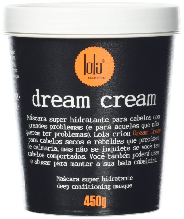 Linha Dream Cream Lola - Mascara Super Hidratante 450 Gr - (Lola Dream Cream Collection - Deep Conditioning Masque Net 15.87 Oz)