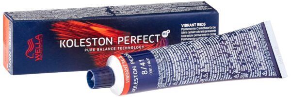 Wella Koleston Perfect ME+ Vibrant Reds Permanent Hair Colour, No. 8/41 Light Blonde Red Ash, 0.06 kg