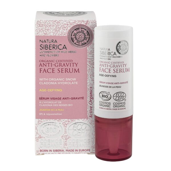 Natura Siberica Organic Certified Age-Defying, Anti-Gravity Face Serum