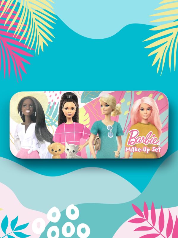 Barbie Make-Up Collection Keepsake Tin - Children's Make-Up - Girls - Gift