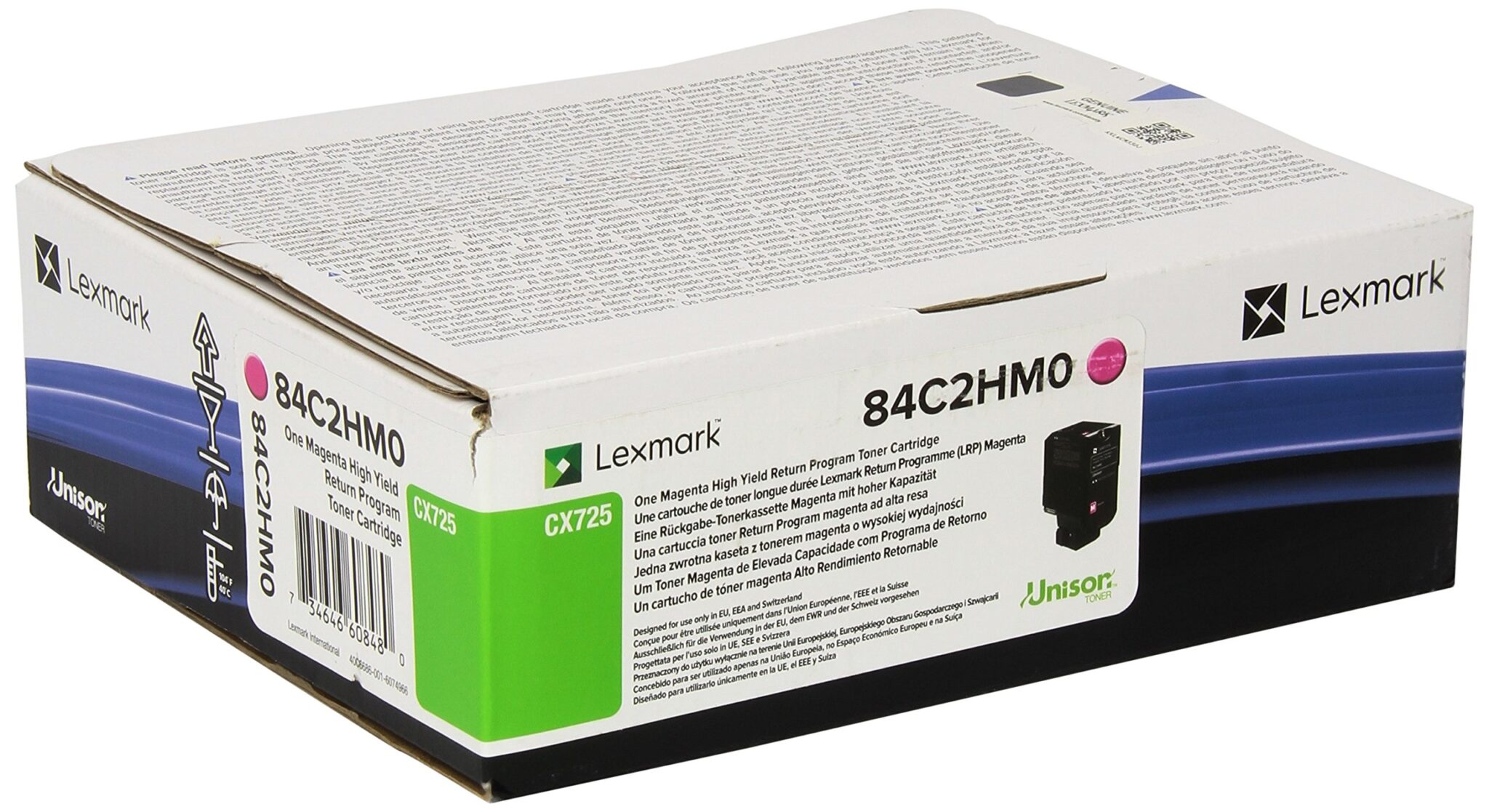 Lexmark 84C2HM0 Original Toner Cartridge - Magenta