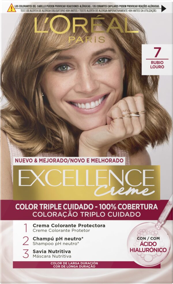 L'Oréal Paris - Excellence Creme Nr. 7, Medium Blonde