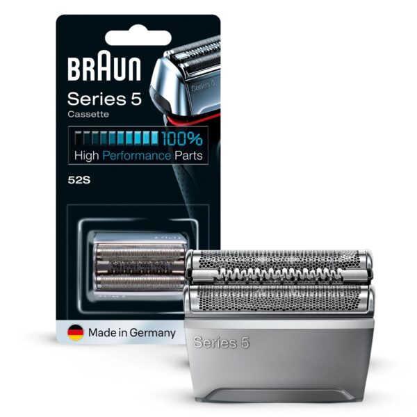 Braun 52S Foil and Cutter Cassette Multi Silver BLS Combi Pack