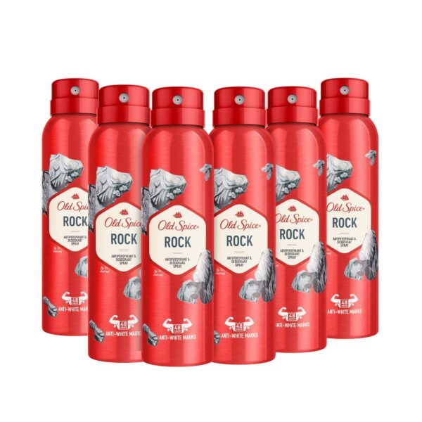 Old Spice Rock Antiperspirant And Deodorant Spray 150ML