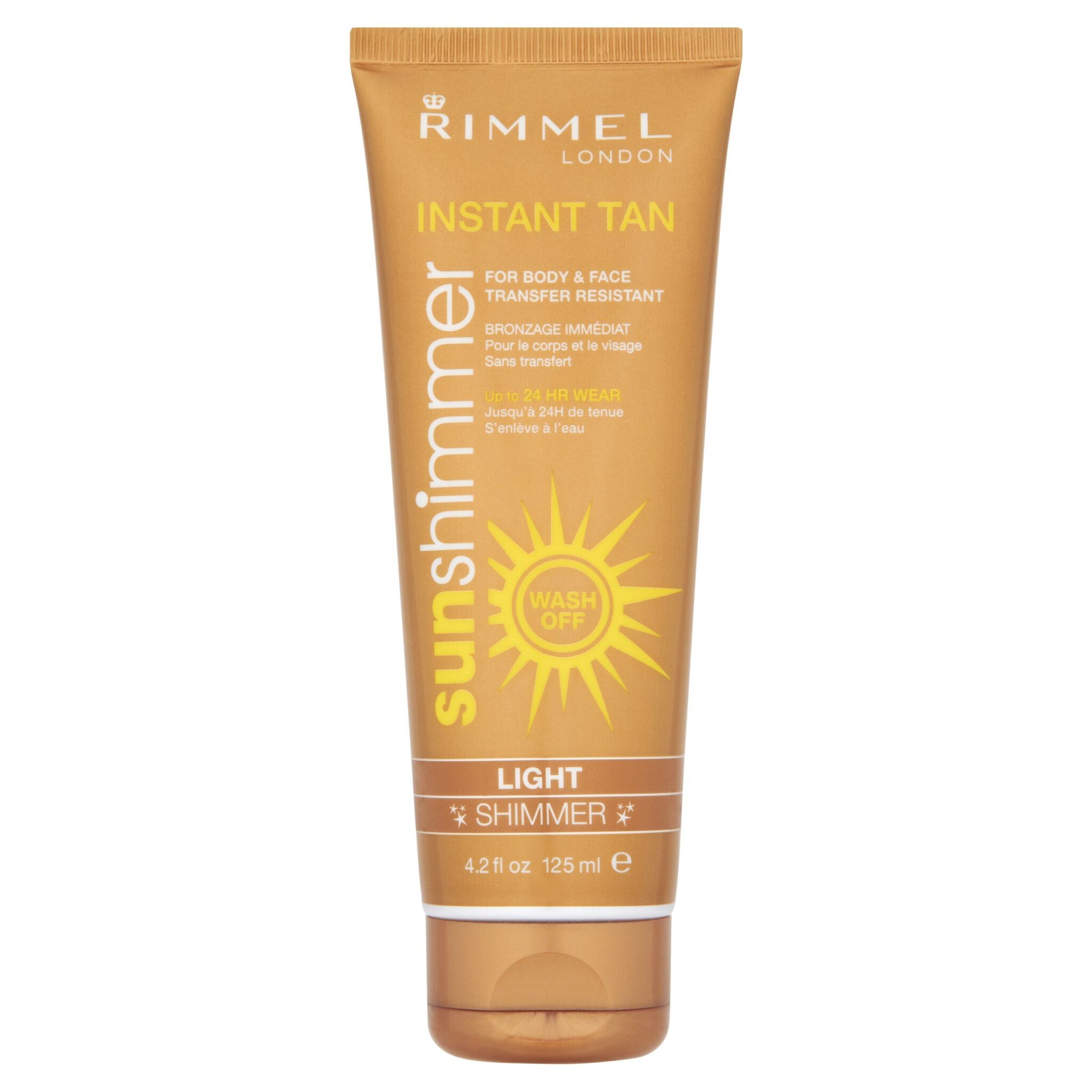 Sunshimmer Instant Tan Makeup, Light Shimmer 125 ml