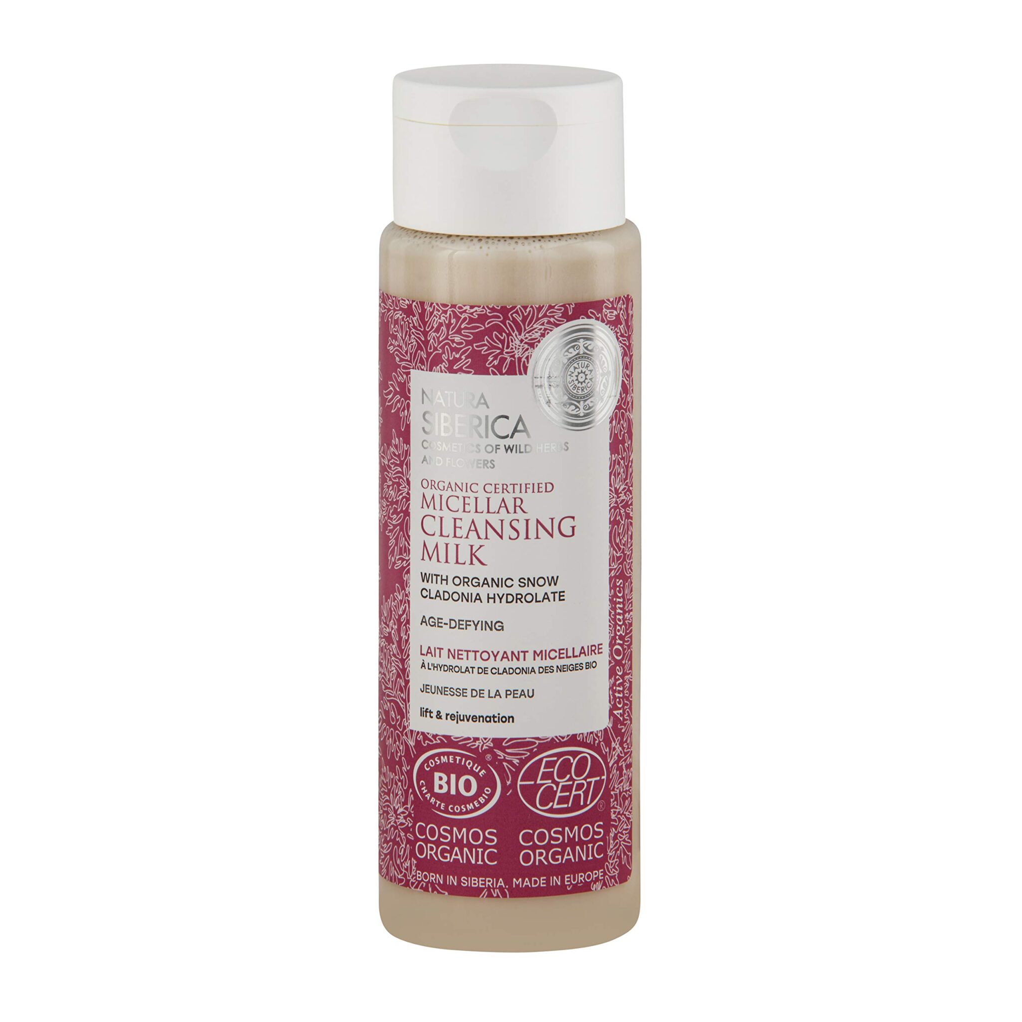 Natura Siberica Organic Certified Age-Defying, Micellar Cleansing Milk