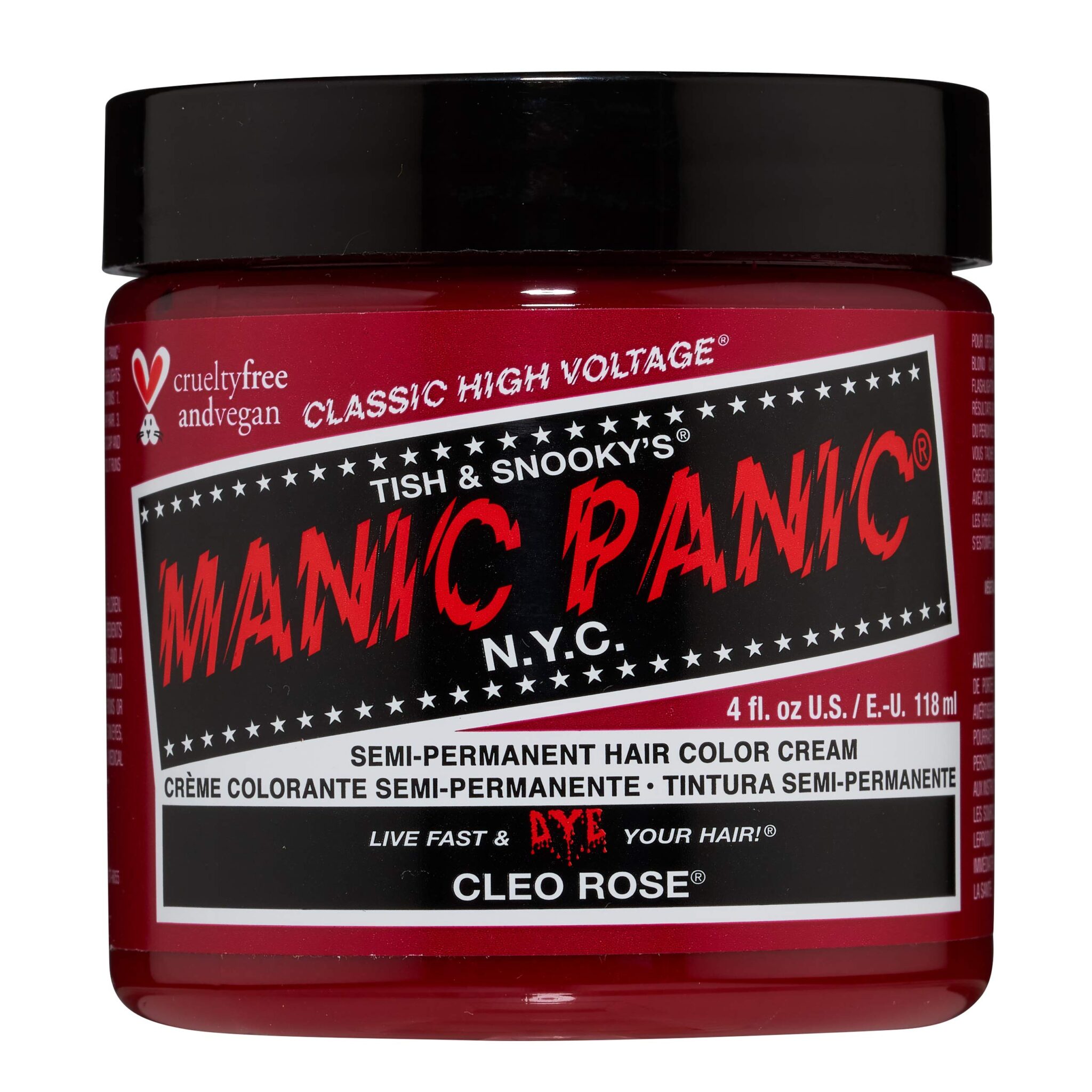 Manic Panic Cream Formula Semi-Permanent Hair Colour – Cleo Rose