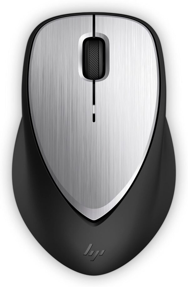 HP Envy 500 Silver 2.4 GHz USB Wireless Rechargeable Mouse with Blue LED, 800 1200 1600 DPI Switching