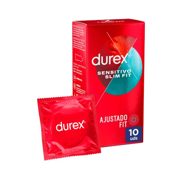 Durex - Sensitivo Slim Fit Condoms - 10 Pieces