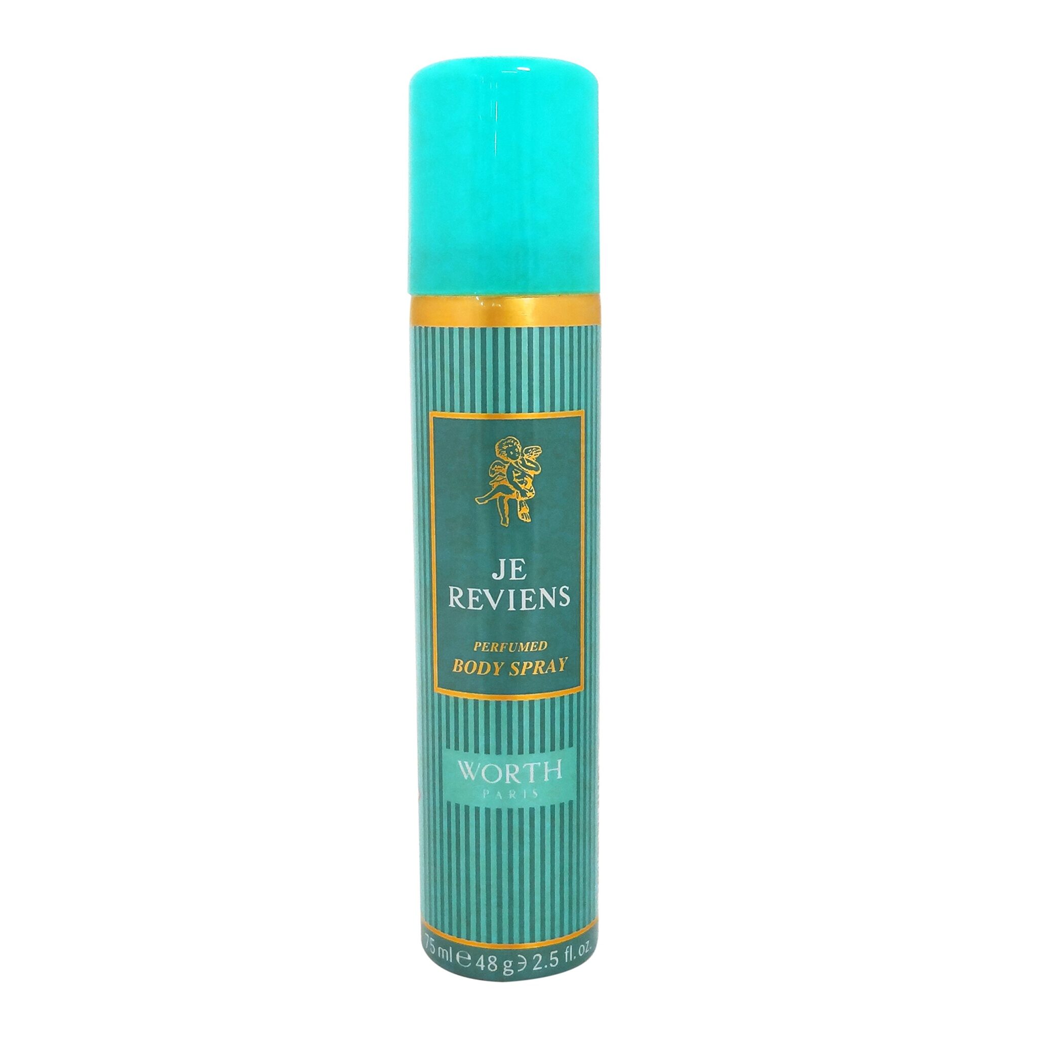 Worth 75 ml Je Reviens Body Spray, (Pack of 1)