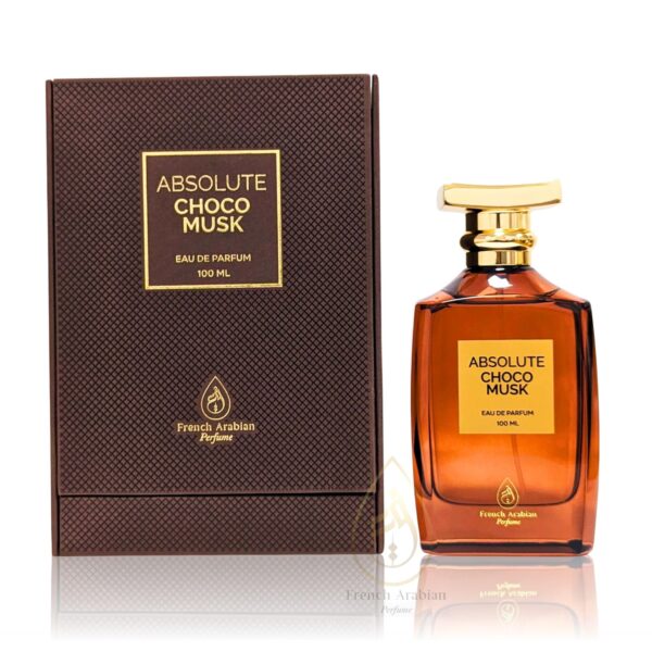 Absolute Choco Musk Perfume 100ml Eau De Parfum - Long Lasting Arabic Perfume - Sweet Musky Caramel Vanilla Perfume for Women and Men