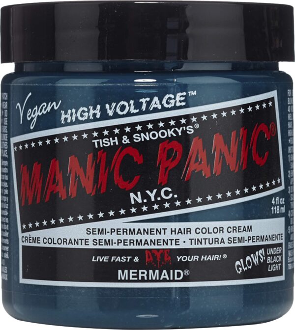 Manic Panic High Voltage Classic Cream Formula, Mermaid, 0.118 kg 612600110258