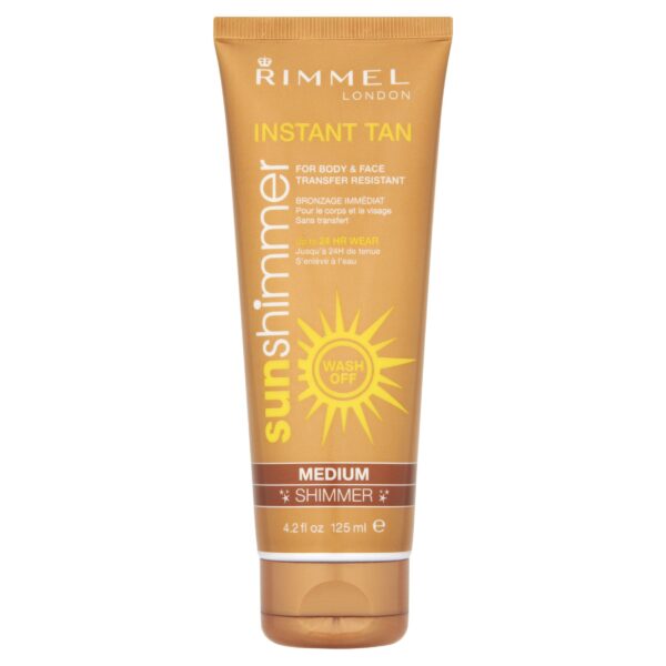 Sunshimmer Instant Tan Makeup, Medium Shimmer 125 ml