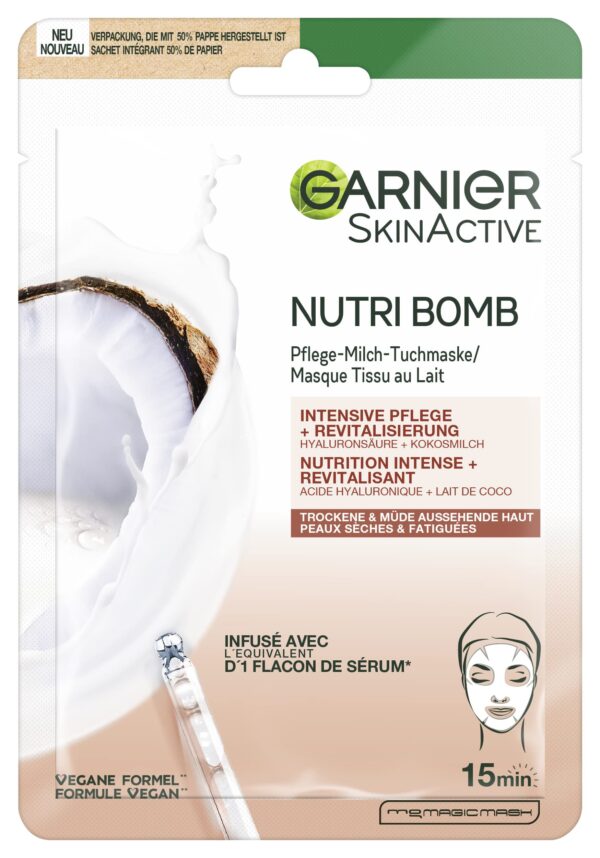 Garnier Hydra Bomb Cloth Mask Coconut 36g