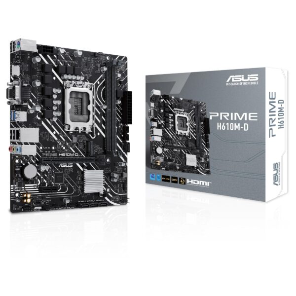 ASUS PRIME H610M-D (Socket 1700/H610/DDR5/S-ATA 6Gb/s/Micro ATX)