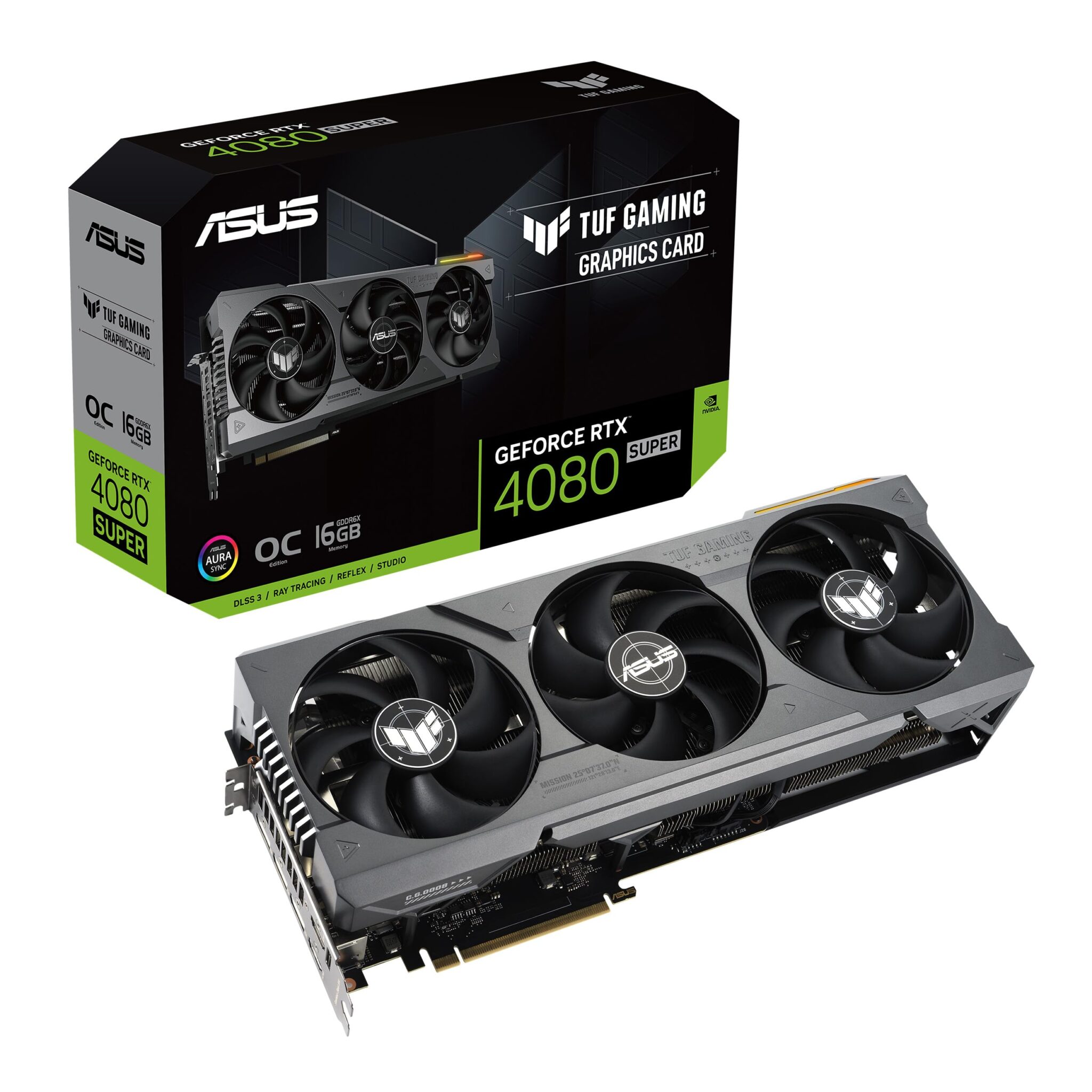 ASUS GeForce RTX 4080 Super TUF Gaming OC (16GB GDDR6X/PCI Express 4.0/2640MHz/23000MHz)