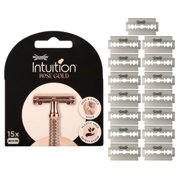 Wilkinson Sword Intuition Roségold Blades