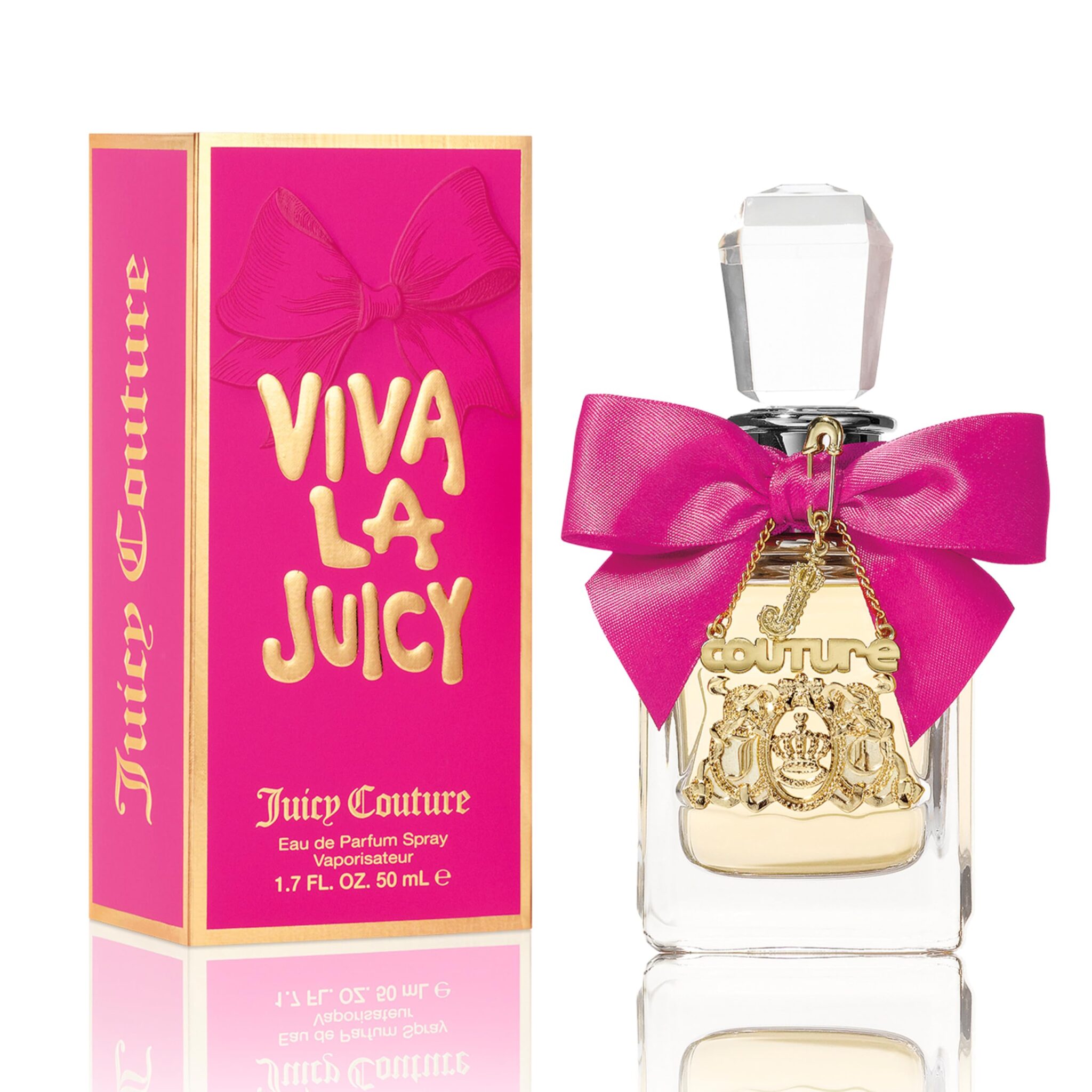 Juicy Couture Viva La Juicy Eau de Parfum (50ml) Floral & Fruity Scent, Luxury Fragrance for Women