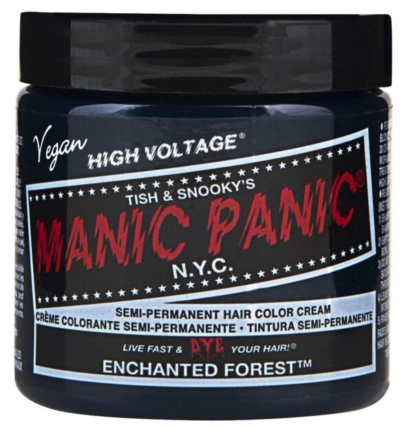 Manic Panic High Voltage Classic Cream Formula Semi-Permanent Hair Colour, 118 ml (Enchanted Forest)