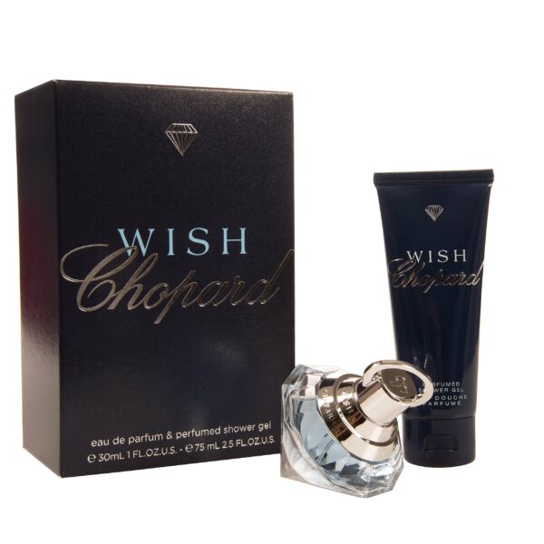 Chopard Wish Eau de Perfume And Women's Shower Gel Gift Box Set, 2 Count (Pack of 1)