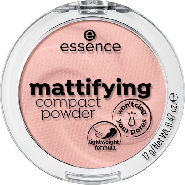 Essence - MATTIFYING COMPACT POWDER- 10 Light Beige