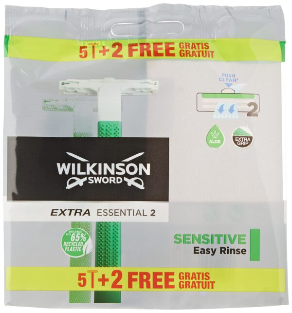 Wilkinson Sword Extra 2 Sensitive Razors x5