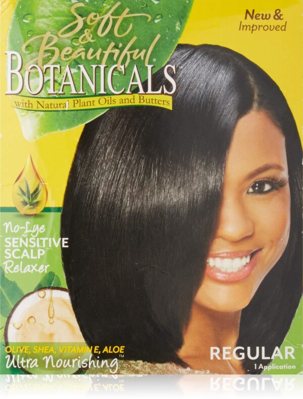 Soft & Beautiful Botanicals Sensitive Scalp Relaxer Regular - Normal