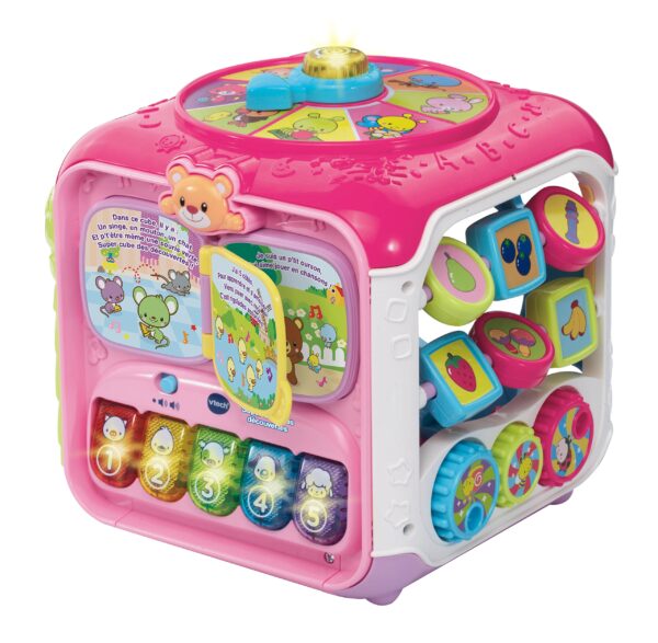 VTech - 183455 - Discovery Cube - Pink [English Language not Guaranteed]