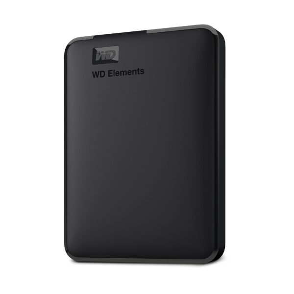 WD 5TB Elements portable external hard drive, USB 3.0 interface, portable external storage, Plug-and-Play, SuperSpeed USB 3.2 Gen 1, Formatted for PC and Mac, Black