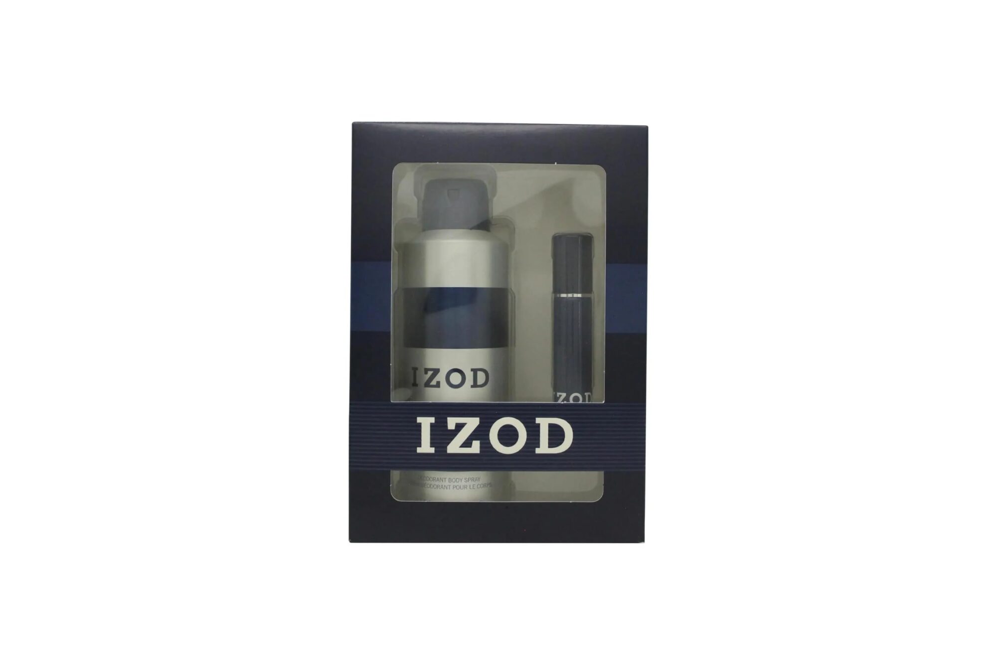 Izod Blue 2 Piece Gift Set: Eau de Toilette 15ml - Body Spray 200ml