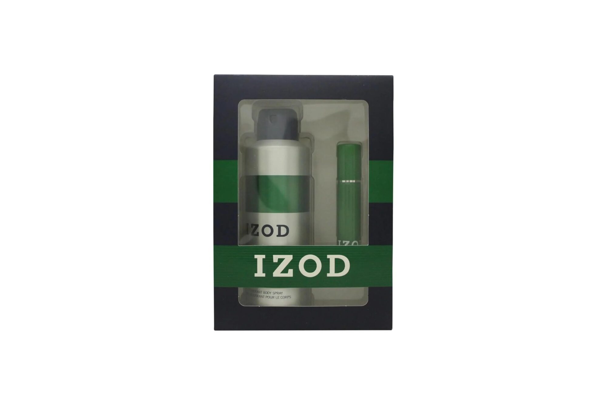 Izod Green 2 Piece Gift Set: Eau de Toilette 15ml - Body Spray 200ml