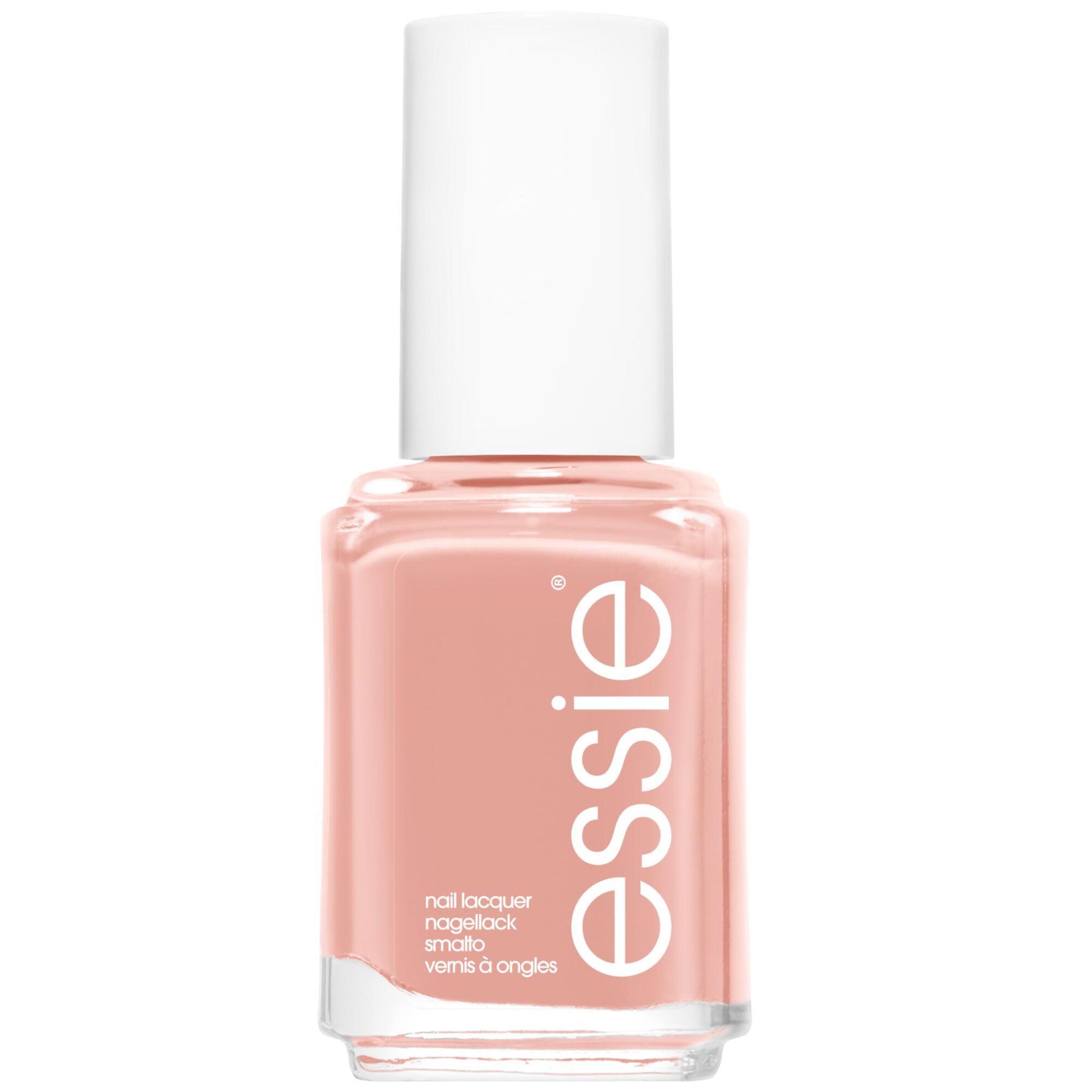 Essie Nail Polish 23 Eternal Optimist Rose Cream Opaque Colour, Original High Shine and High Coverage Nail Polish 13.5 ml