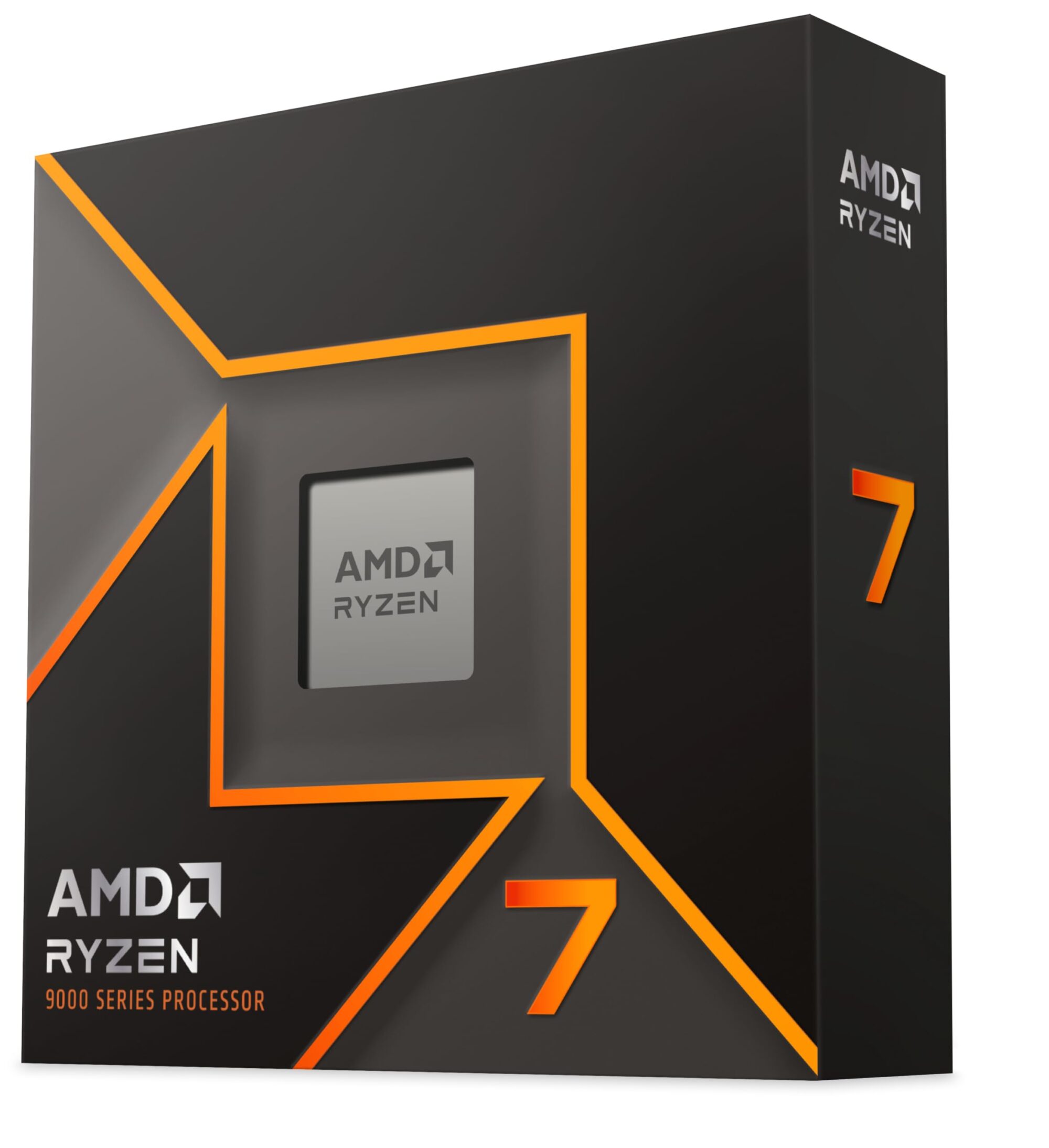 AMD Ryzensets 7 9700X Processor (8 Cores/16 Threads) 65W DTP, AM5 socket, 40MB Cache, Up to 5.5 GHz max boost frequency, no cooler