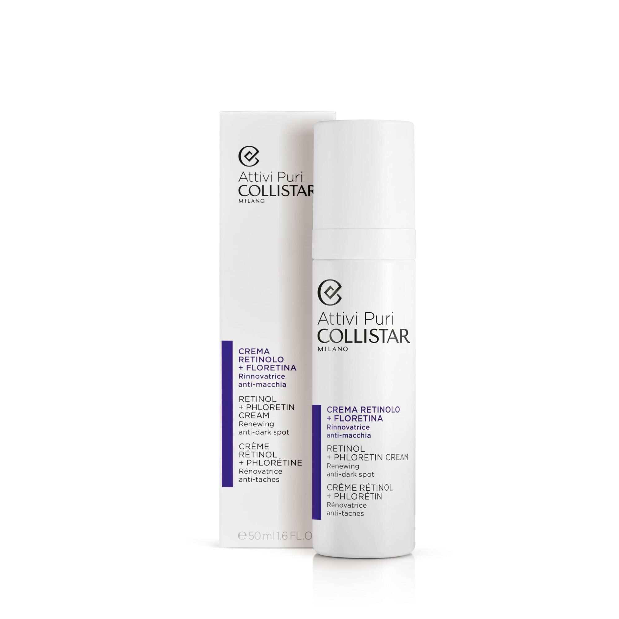 COLLISTAR Attivi Puri Retinol + Phlorentin Cream 50 ml