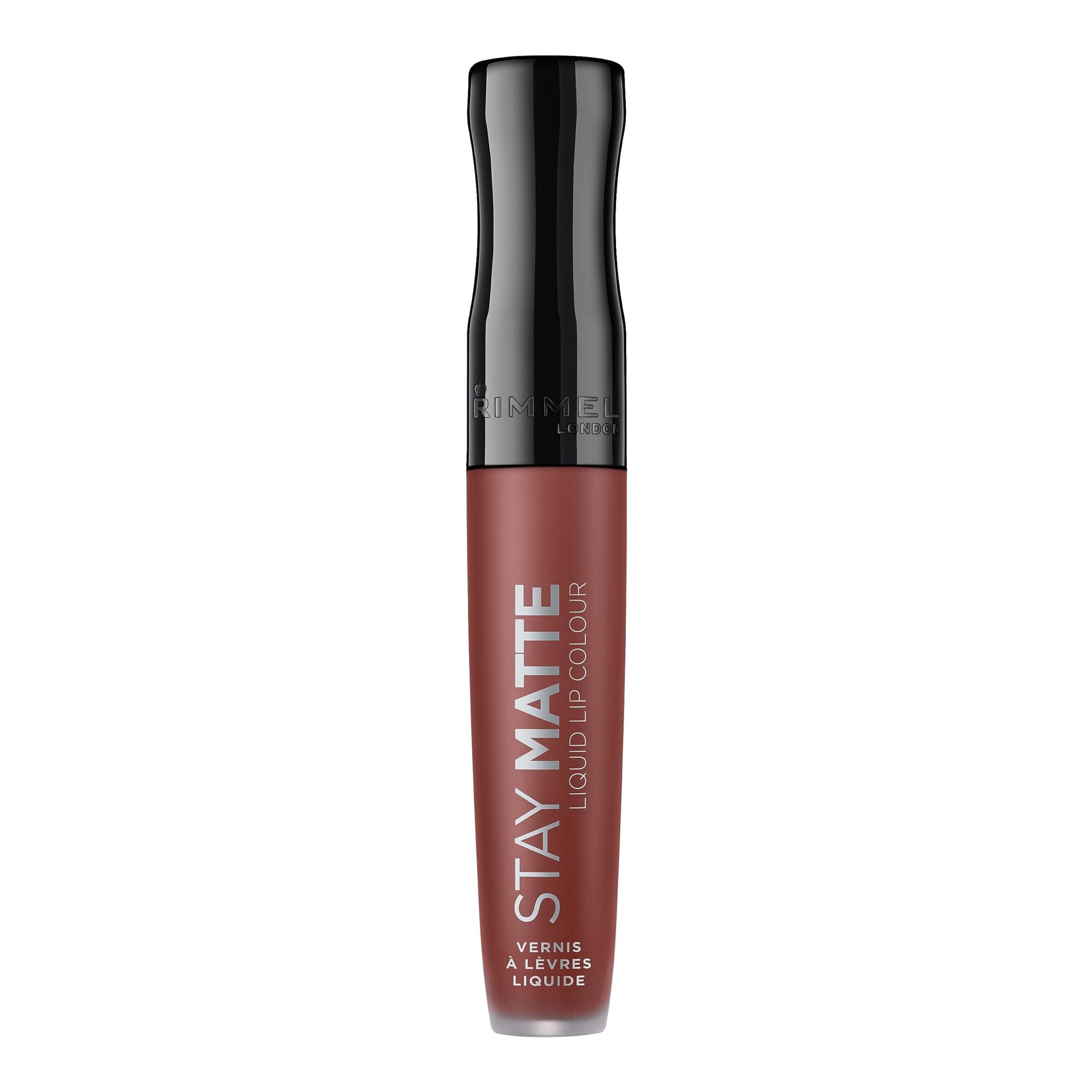 Rimmel London Stay Matte Liquid Lipstick, Troublemaker, Nude Shade 5, 5.5 ml