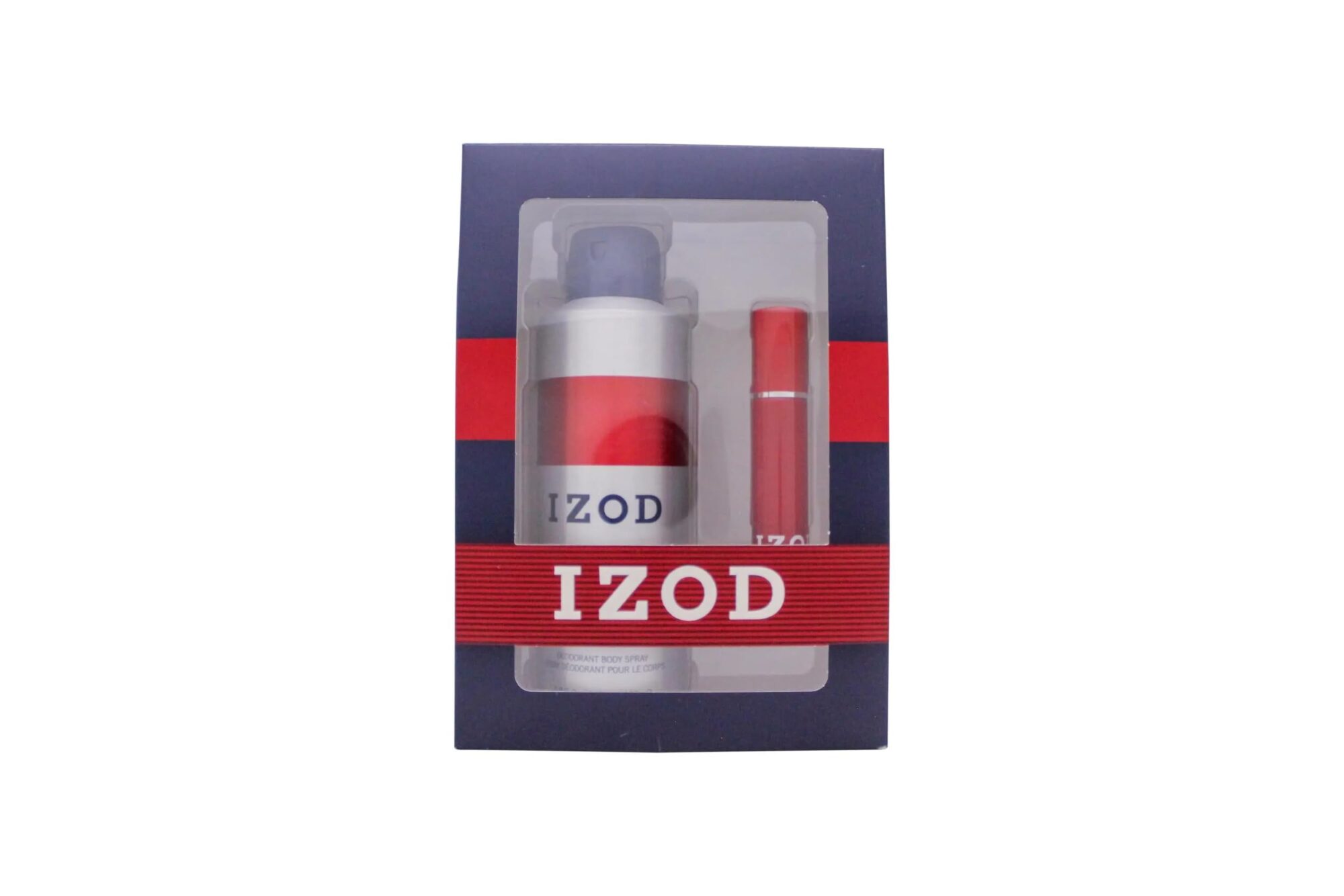 Izod Red 2 Piece Gift Set: Eau de Toilette 15ml - Body Spray 200ml