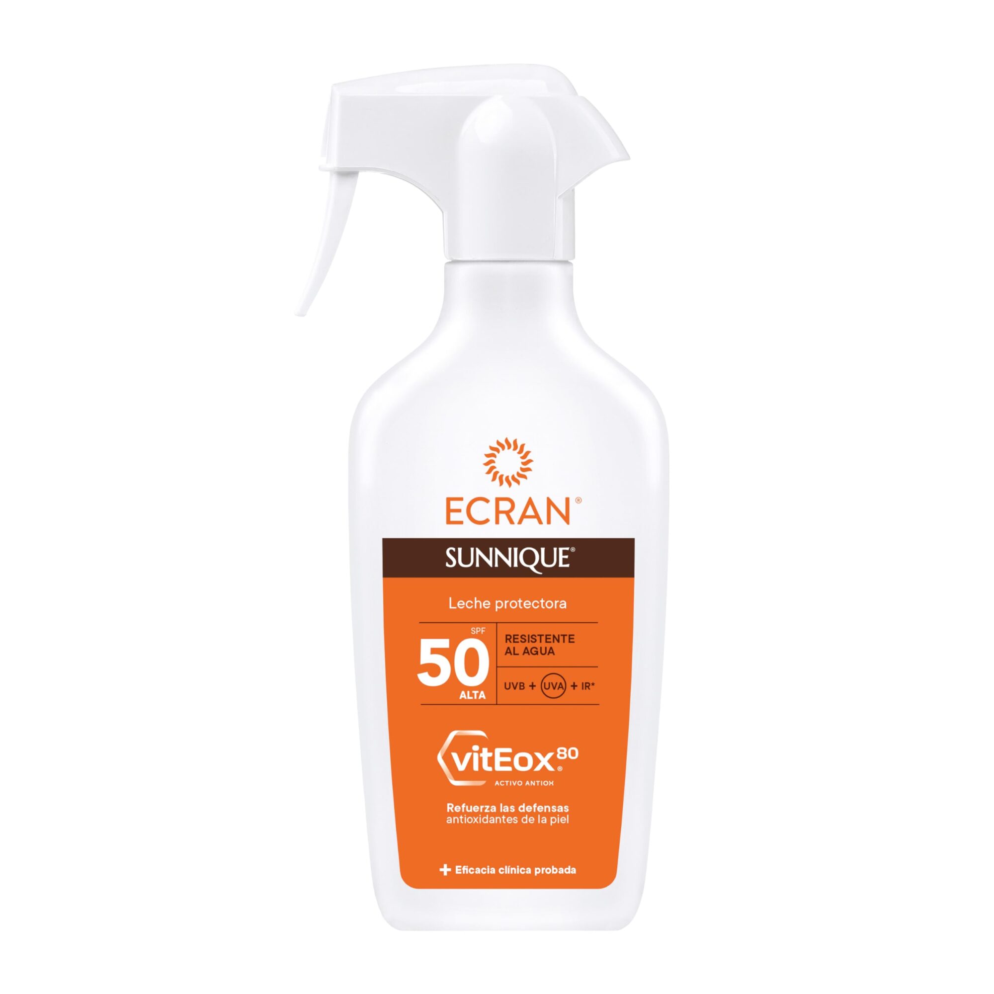 Ecran Solares SUNNIQUE LECHE PROTECTORA PISTOLA SPF50 270ML