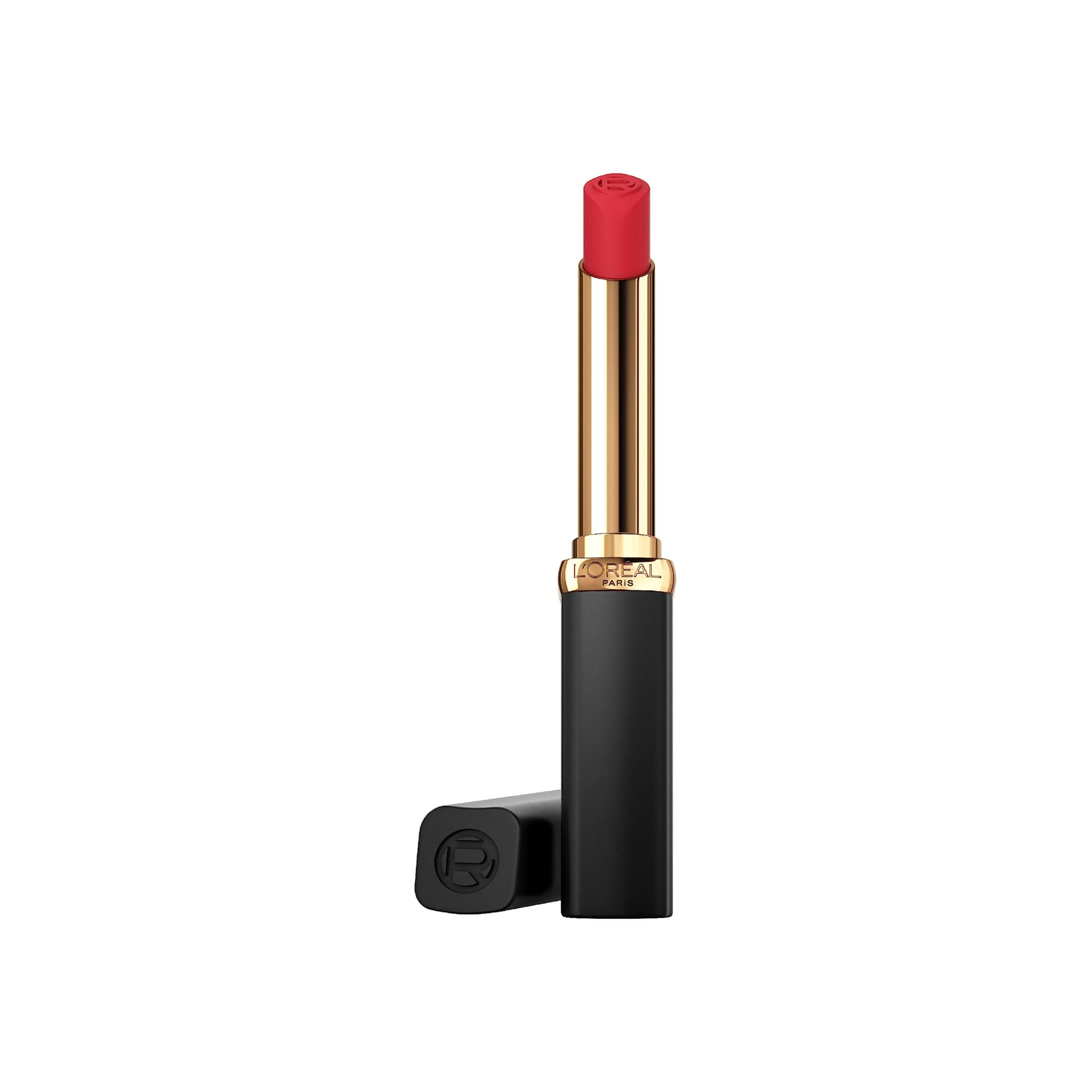 L'Or?al Paris Lipstick for a powdery Matte Finish and 16 Hours Hold, Color Riche Intense Volume Matte 200 L'Orange Stand Up, 1.8 g