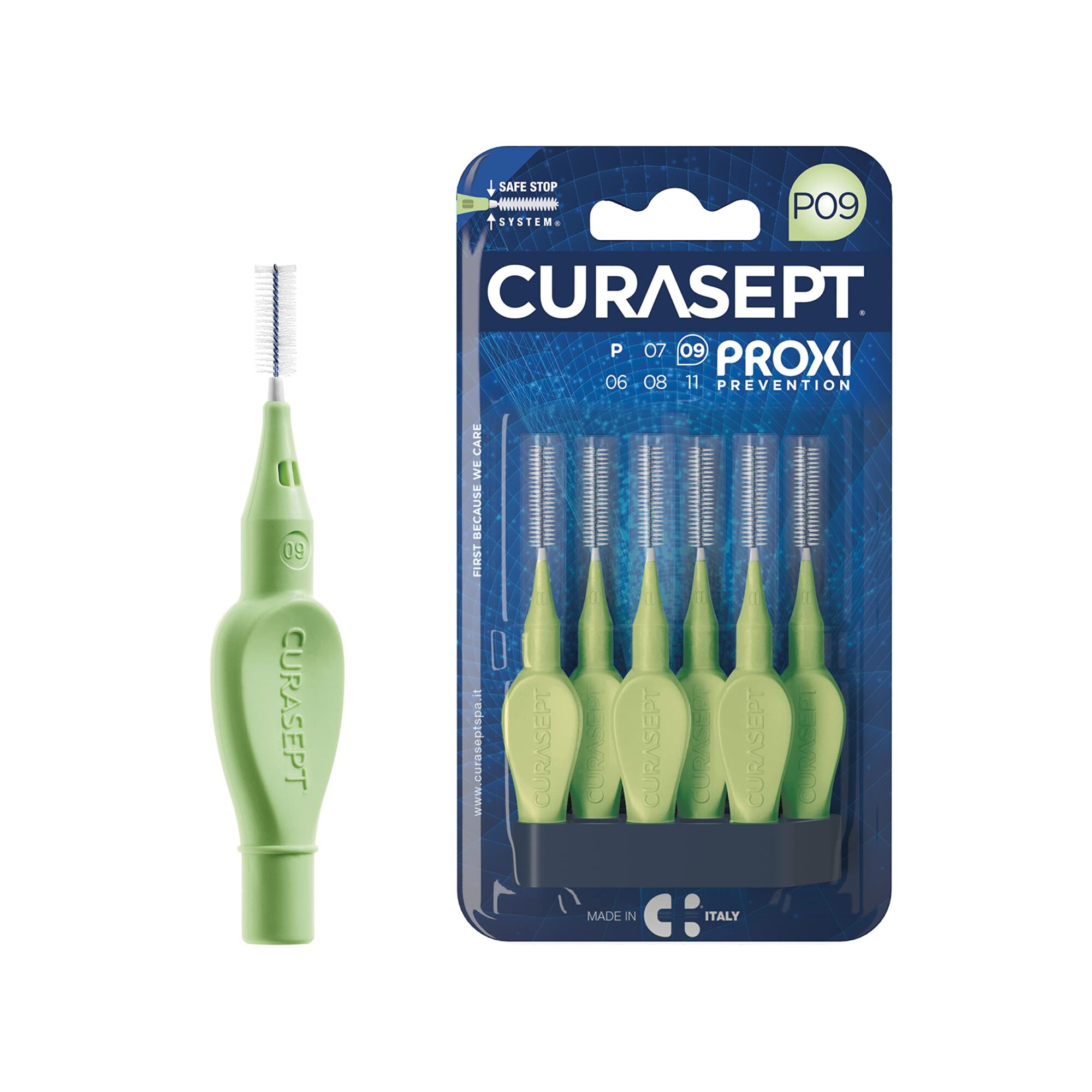 Curasept Proxi P08 Light Green/Light 6 Pieces