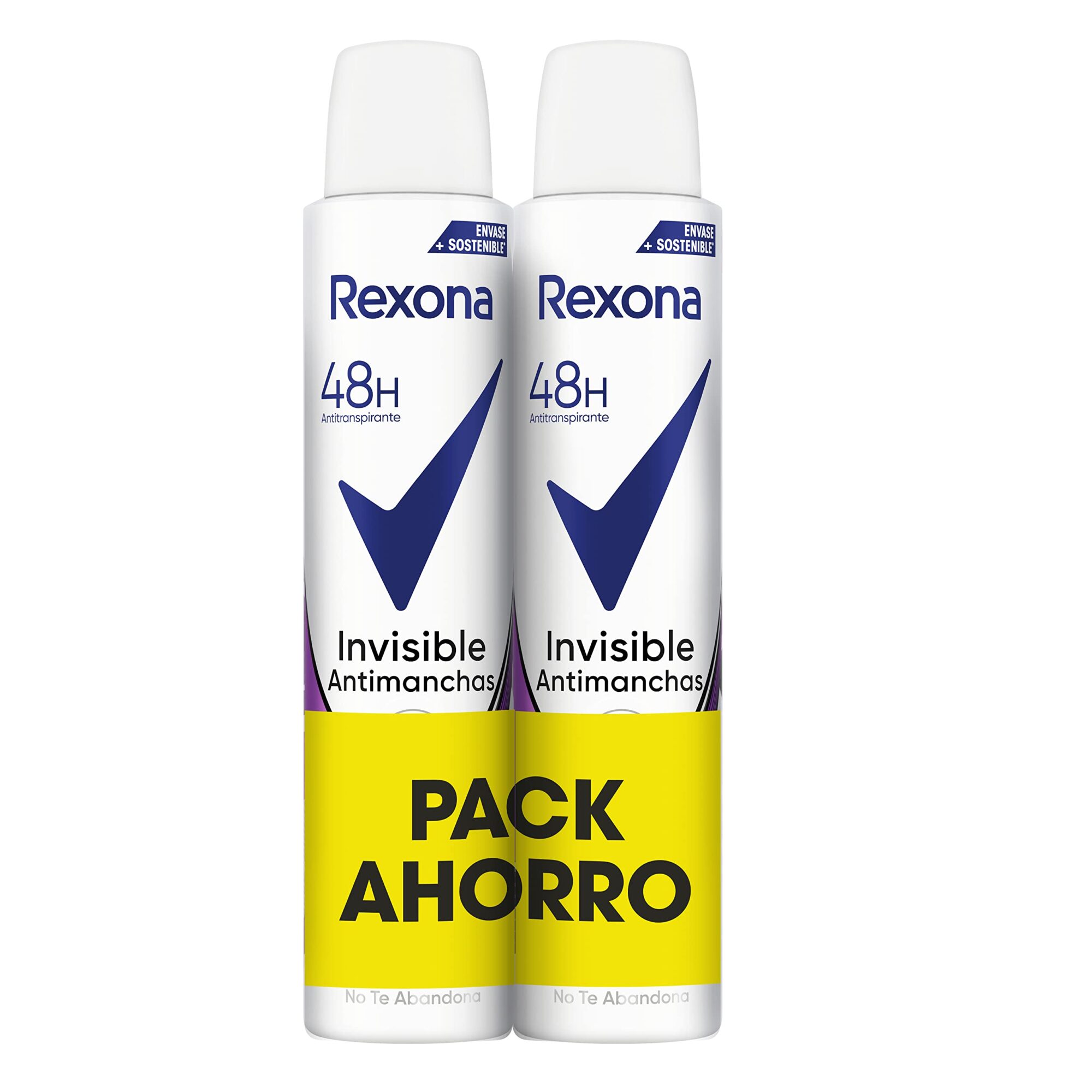 Rexona Deodorant Antiperspirant Pack Invisible Savings on White & Black Clothes 2 x 200 ml