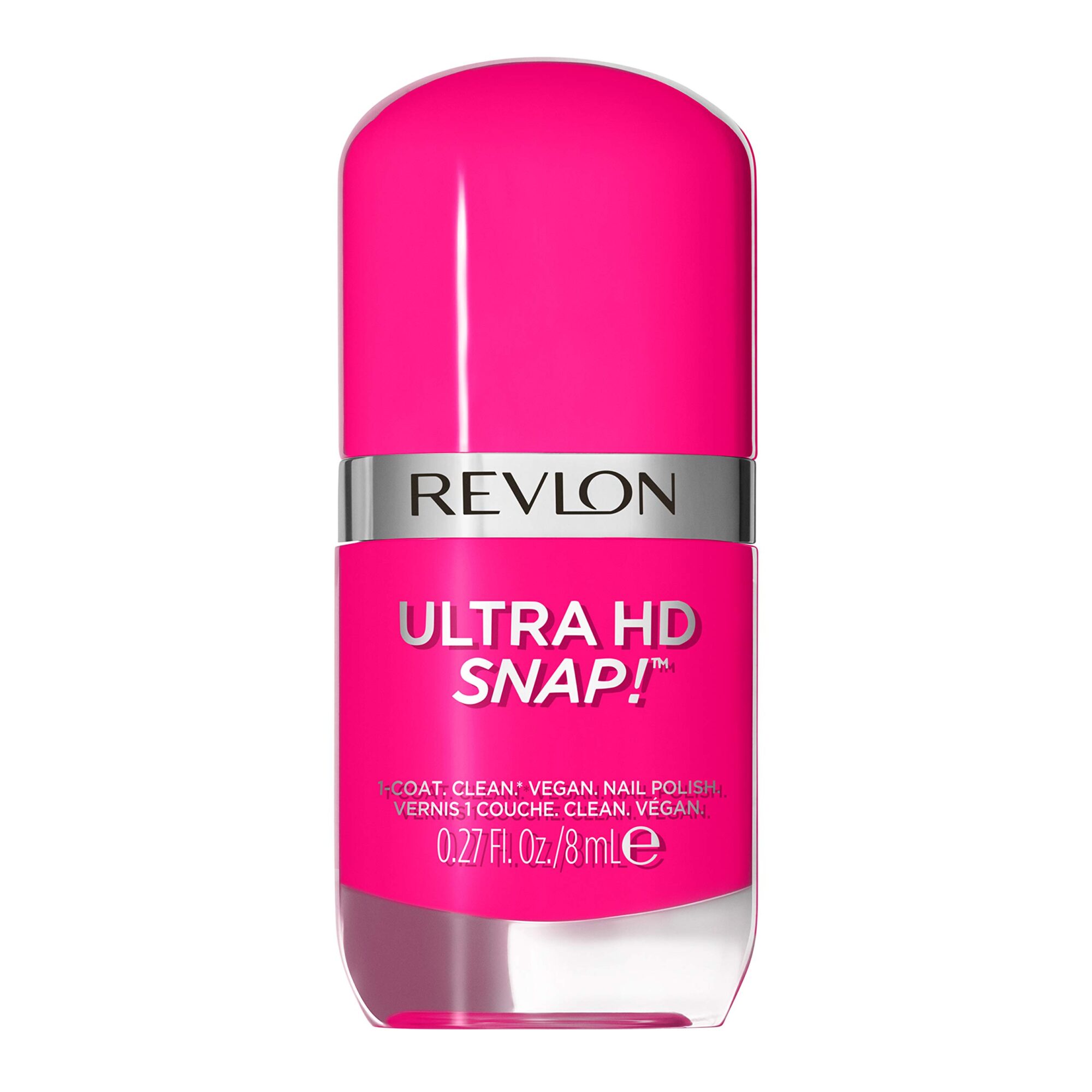 Revlon Ultra HD Snap Nail Polish, Long Lasting Vegan Formula, Quick Drying & One-Coat Full Coverage Colour (8ml) Rule The World (028) Unisex