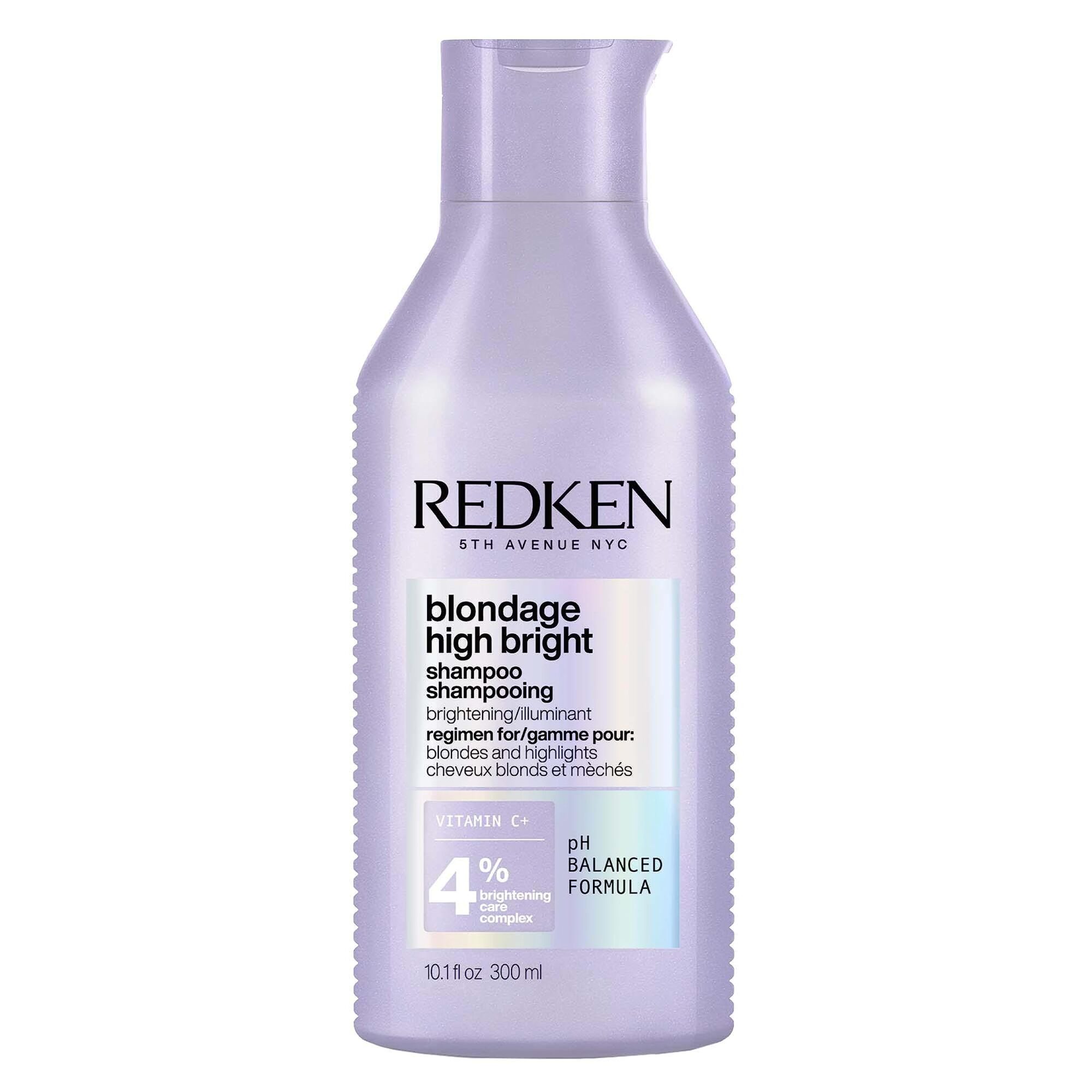 REDKEN Lightening Shampoo, For Blonde Hair, With Vitamin C, Blondage High Bright, 300ml