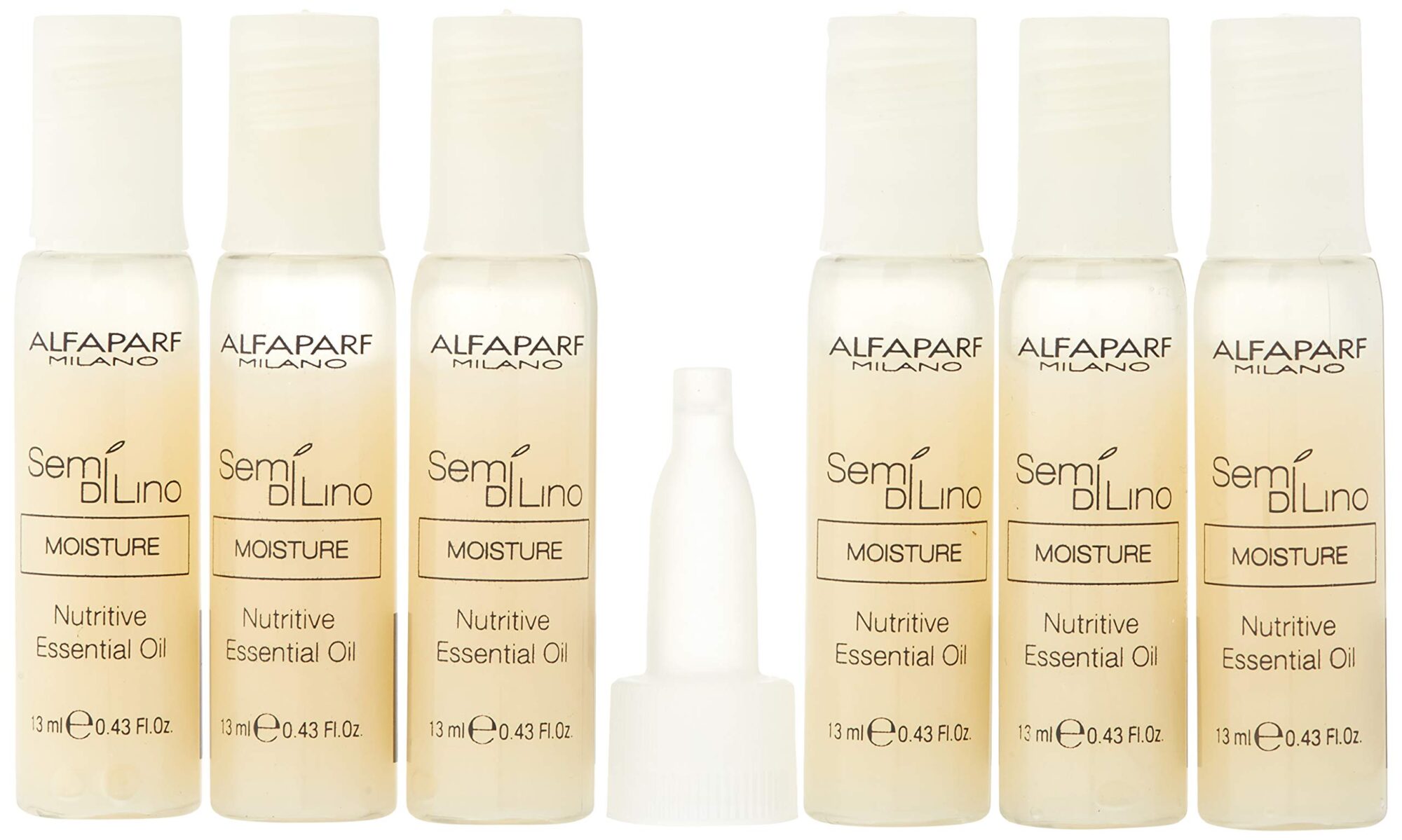 AlfaParf Semi Di Lino Moisture Nutritive Essential Oil Kit For Unisex, 600 g