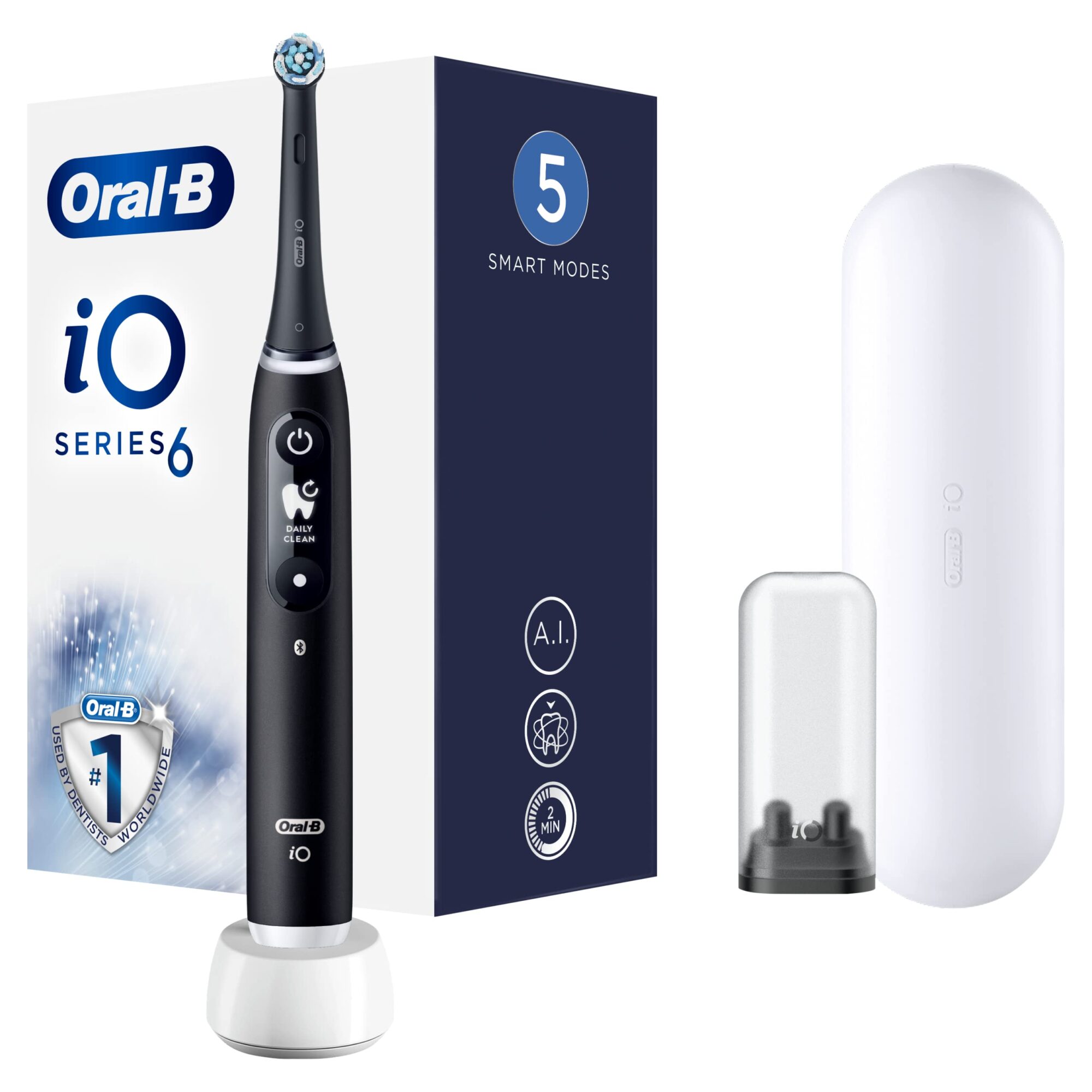 Braun Oral-B szczoteczka elektryczna iO 6N BLACK ONYX